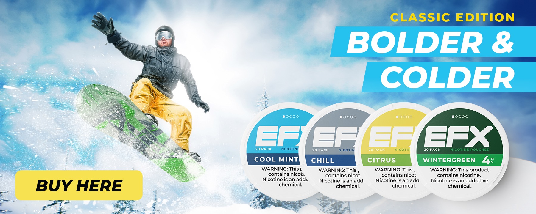 EFX Classic Edition Nicotine Pouch